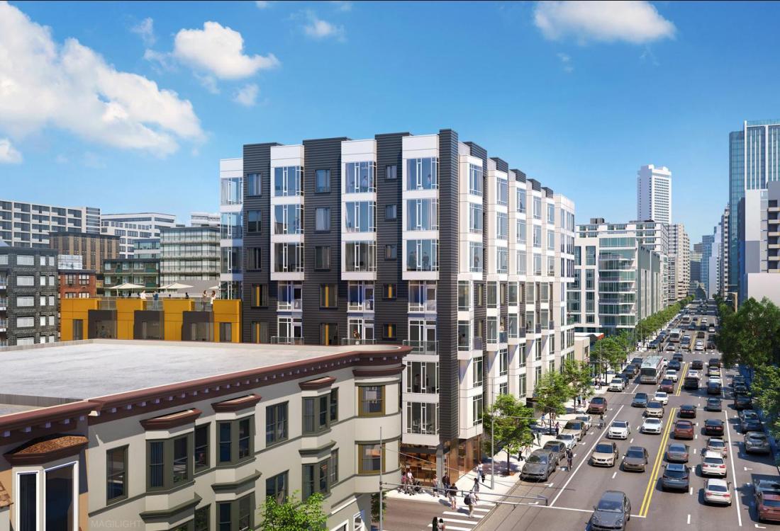Planning Commission Approves Trammell Crow Residential's Mixed-Use Housing Project In Mid-Market