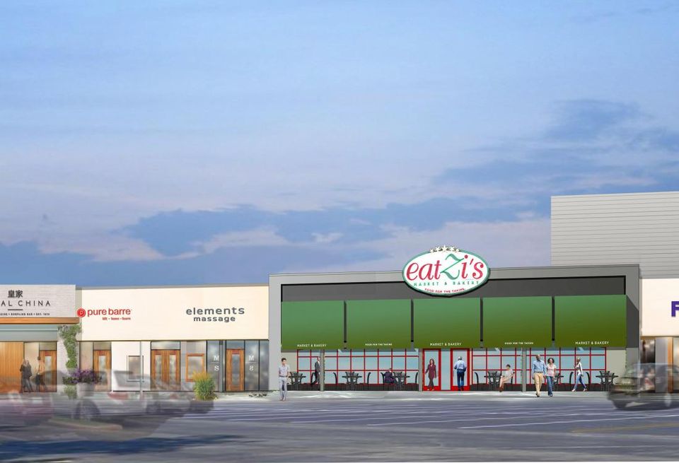 Eatzi’s Market & Bakery leased 5k SF at Preston Royal Village Shopping Center East (rendered above). Greg Pierce and Ryan May with CBRE handled site selection for and repped Eatzi’s. Edens’ Michael Hale repped Edens.