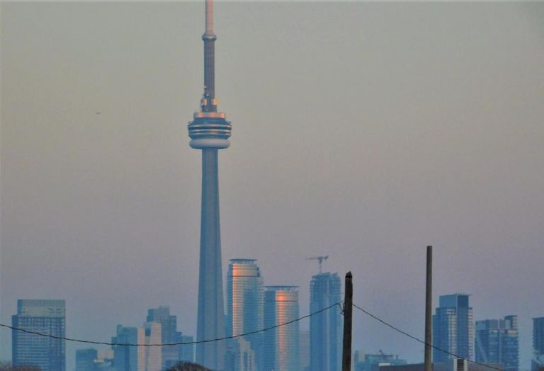 Toronto Skyline Avison Young GTA CN Tower