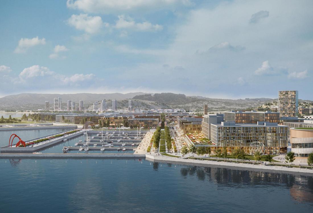 Cushman & Wakefield Launches Commercial Leasing At FivePoint's Shipyard