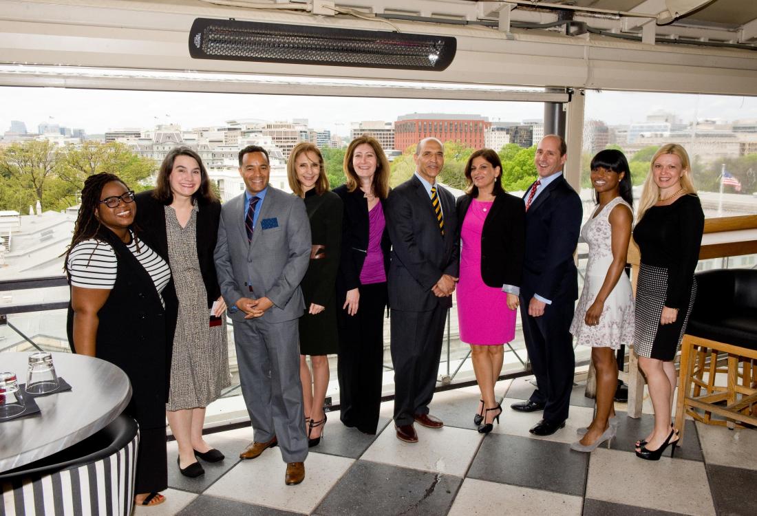 Phyllis Liebman Brill in middle, CREW DC