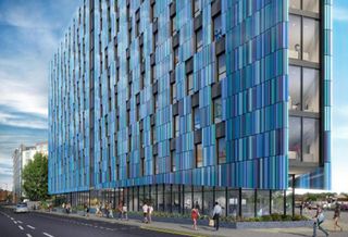 Harrison Street Real Estate's £40M Birmingham development, Bath Row, Jan 2018