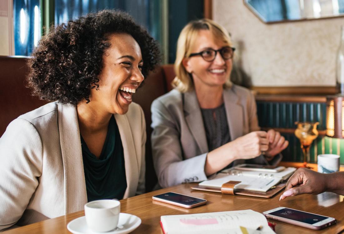 Women Finance Laugh