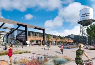 Rendering of the San Pedro Public Market