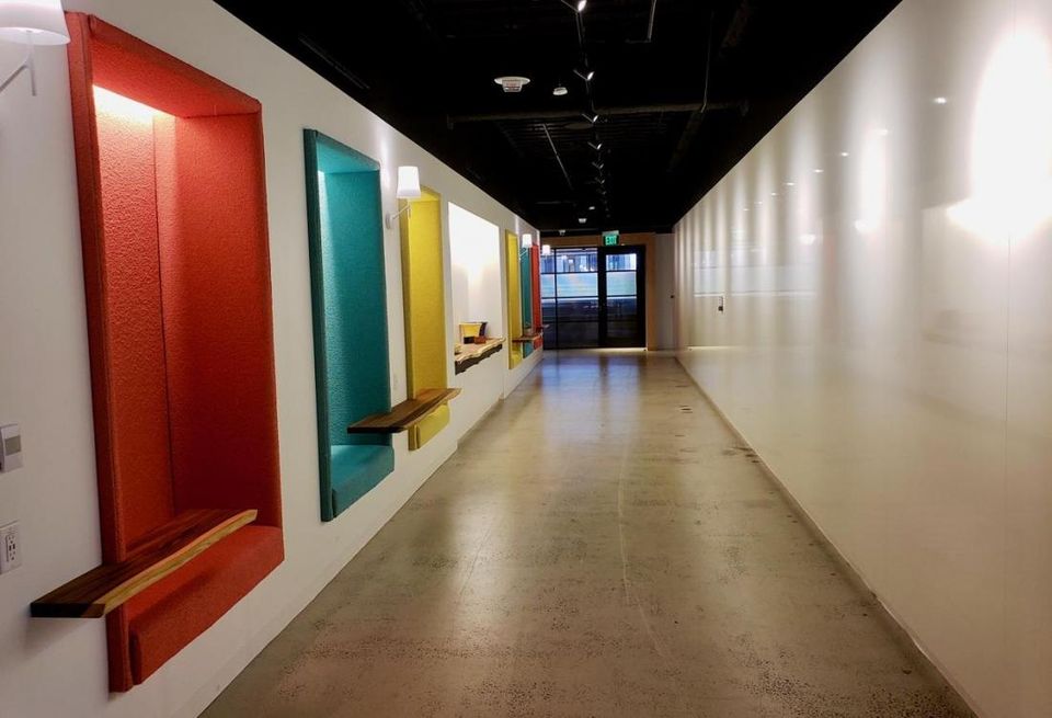 Convene coworking space at the Wells Fargo Building in downtown Los Angeles
