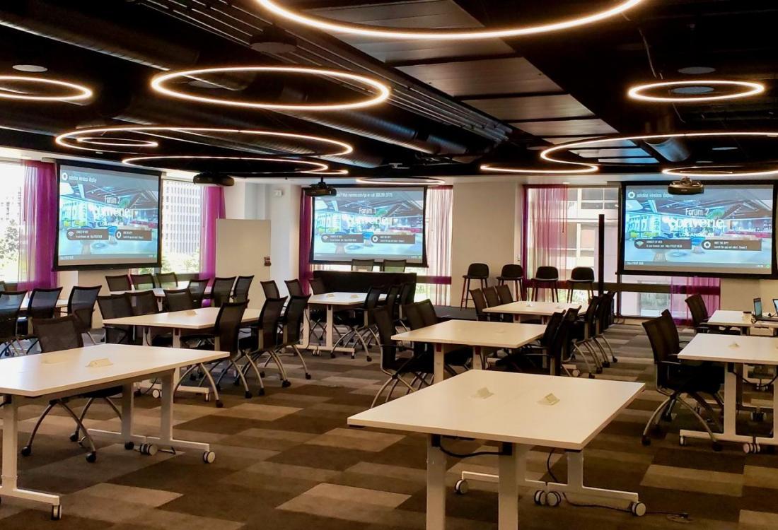 Convene coworking space at the Wells Fargo Building in downtown Los Angeles