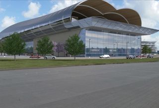 Conceptual rendering of Northwest Mall Terminal in Houston