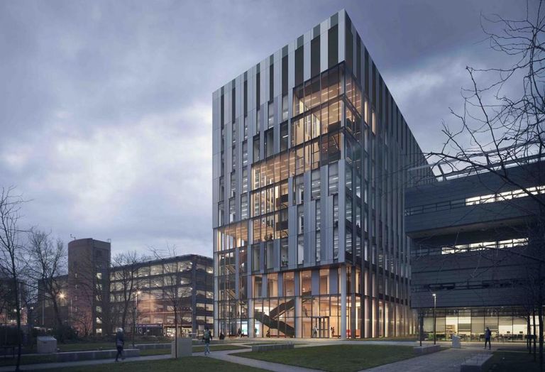 Henry Royce National Institute, January 2018 CGI - Based at the heart of The University of Manchester’s campus, the Henry Royce Institute for materials science research and innovation