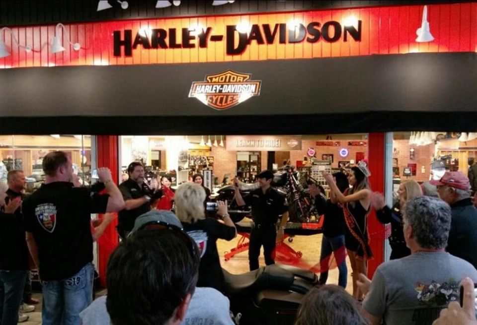 Harley-Davidson in Golden Triangle Mall in Denton