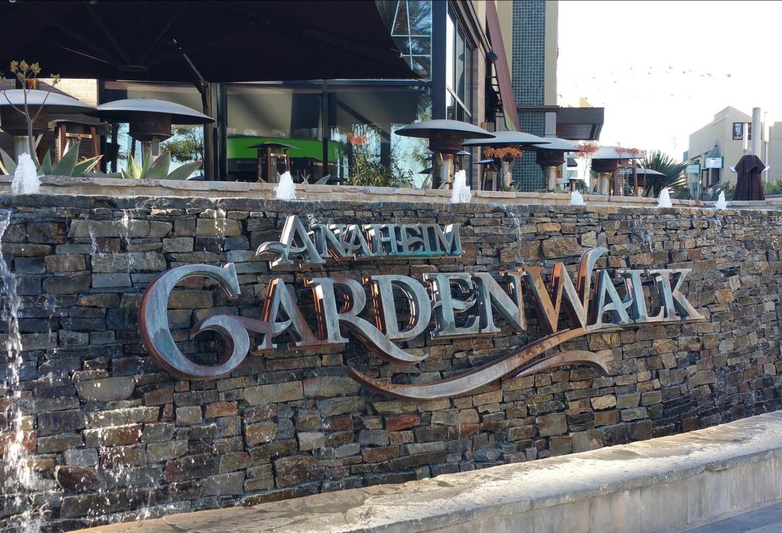 The Anaheim GardenWalk is up for sale.