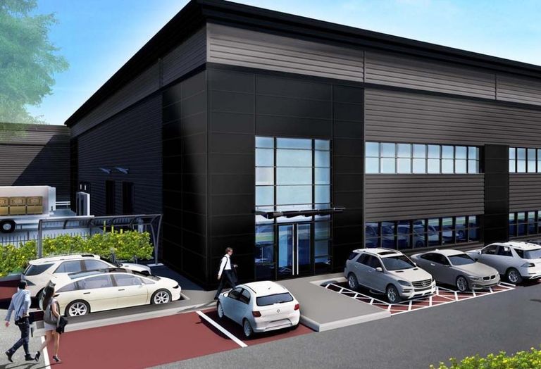 209K SF Connexion Buildings, a speculative unit at IM Properties' Blythe Valley Park