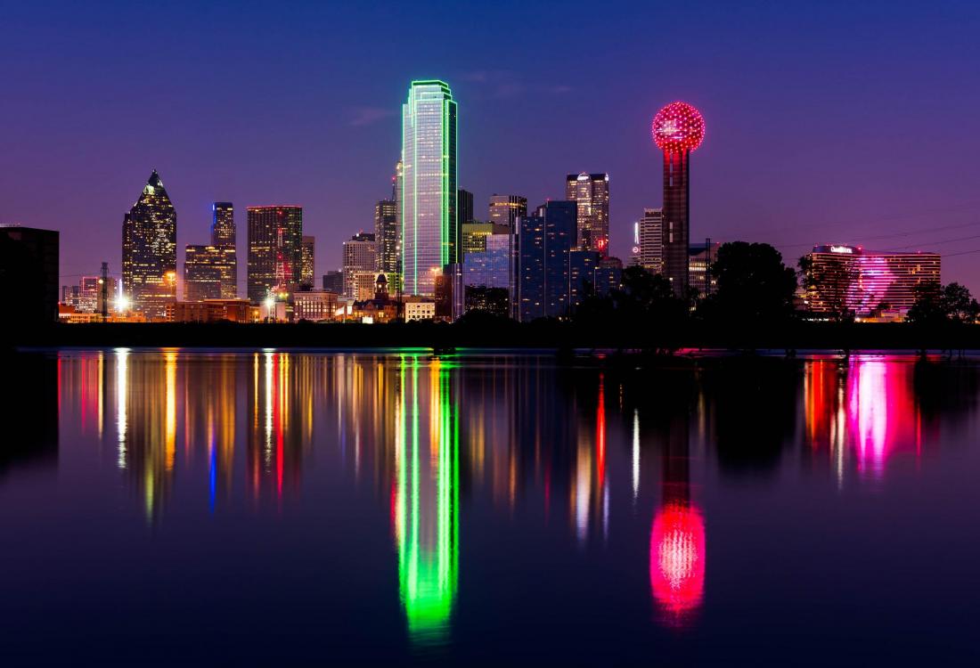 Dallas Skyline at Night; Daxis/Flickr