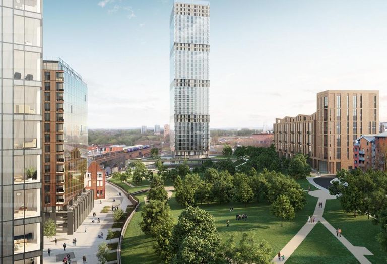 Angel Meadows, Manchester, developed by Far East Consortium