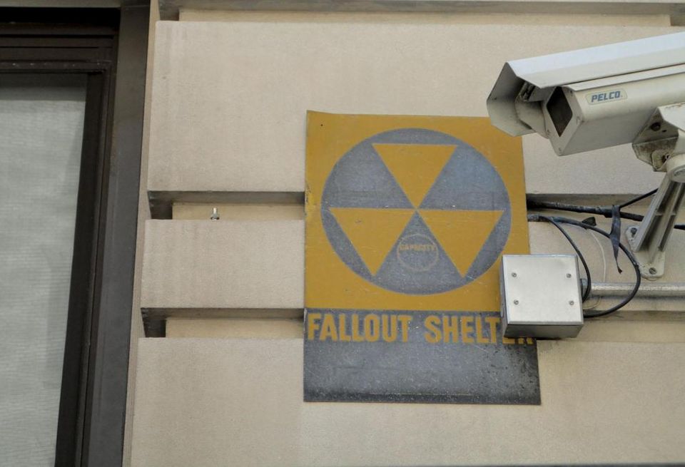 Fallout Shelter Sign, NYC