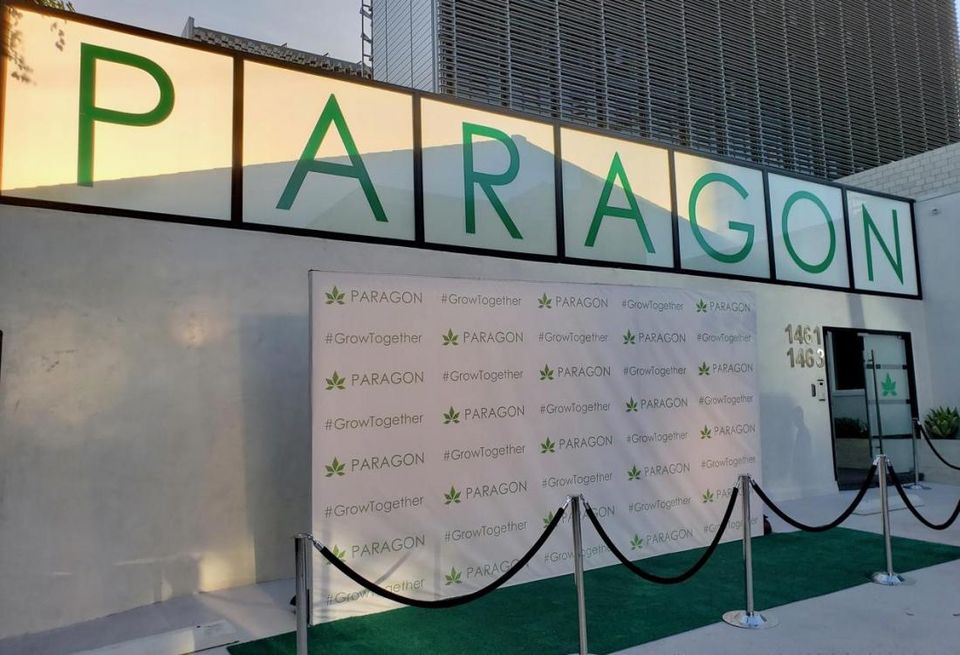Paragon opens first coworking spot for cannabis-related companies in Hollywood.