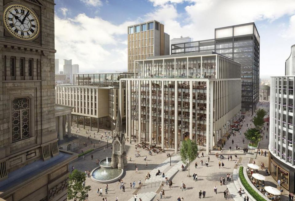 Two Chamberlain Square, Birmingham - part of Paradise Circus Feb 2018