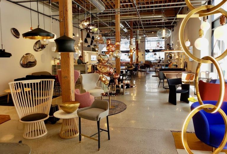 The inside of A+R Store at the Row DTLA