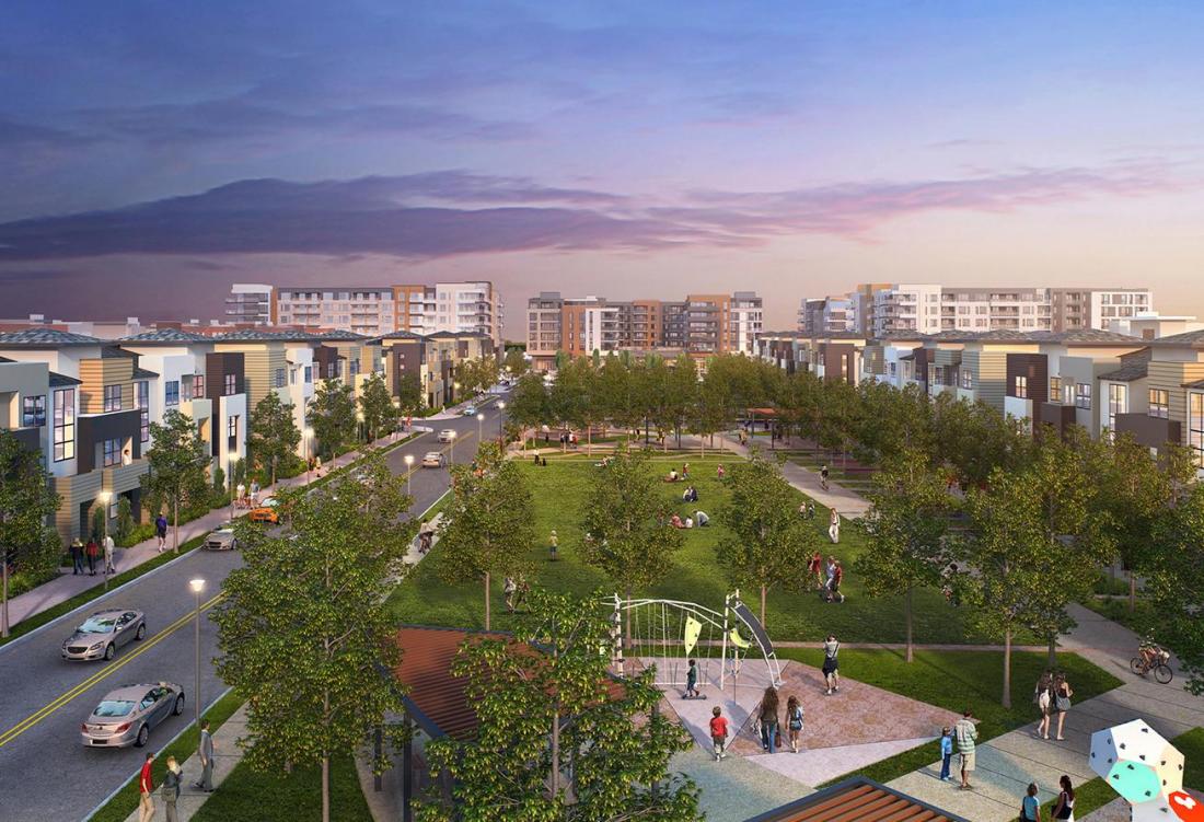 SummerHill's Plan In Santa Clara Features Vertical Single-Family Homes