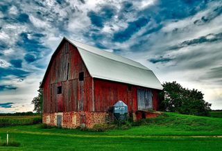 A barn