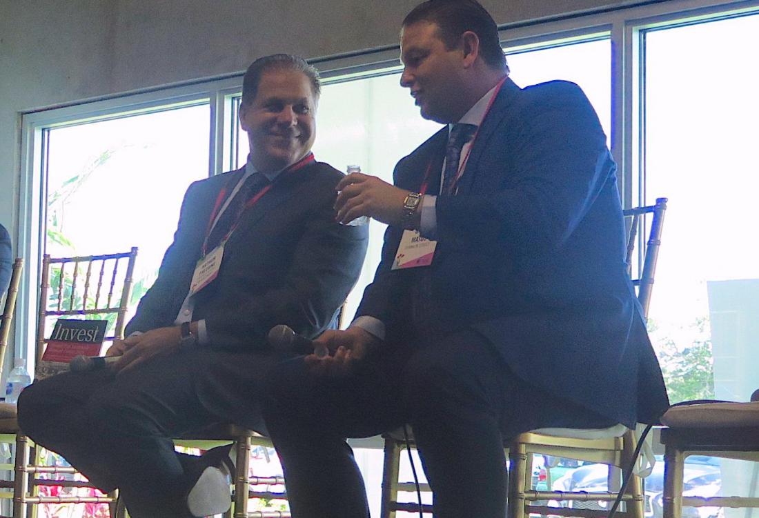 Encore Capital Management CEO Art Falcone and Franklin Street Senior Vice President Greg Matus joined a panel focused on capital markets in West Broward. 