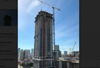 Worldcenter Apartments Top Off 