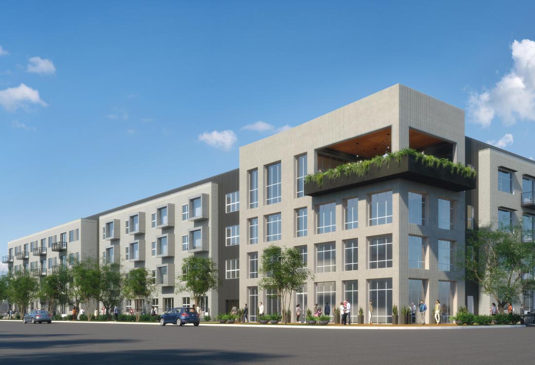 Rendering of 4600 Ross Ave.