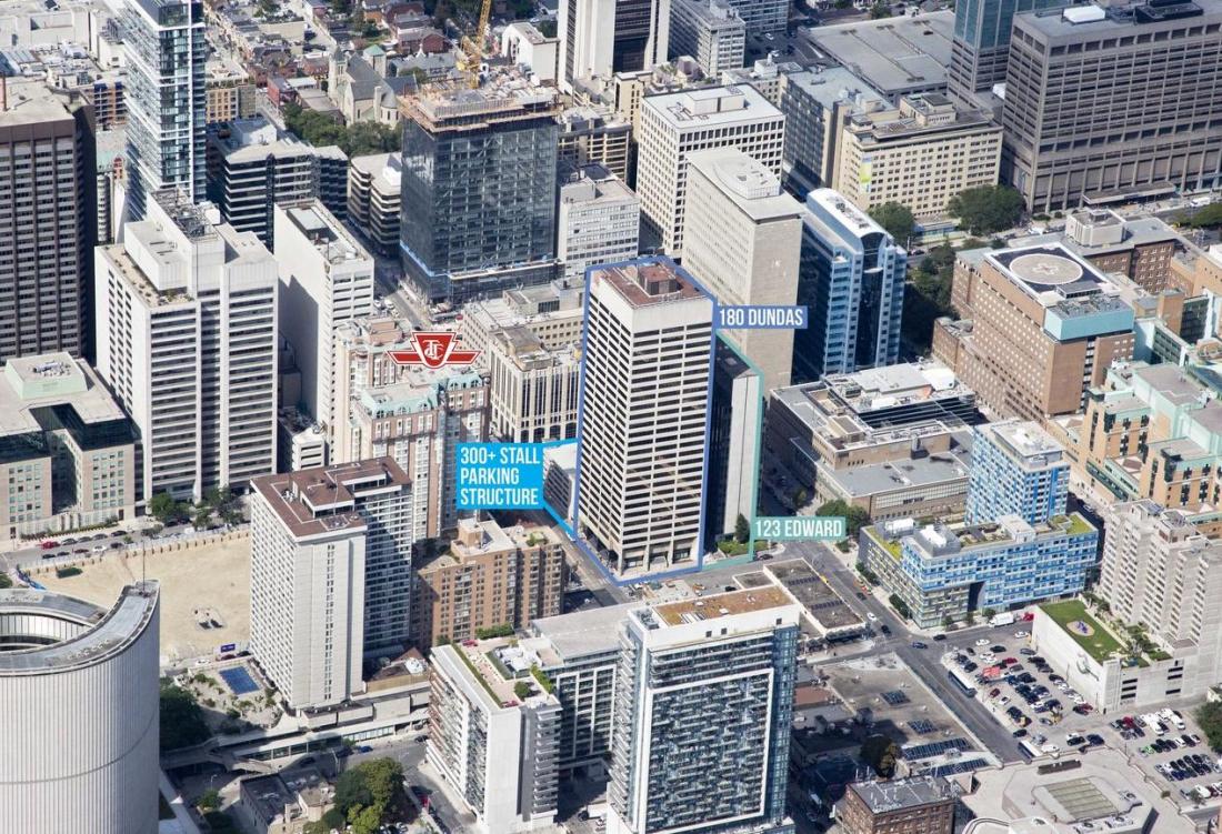 Crown Crespoint downtown Dundas Edward city block 