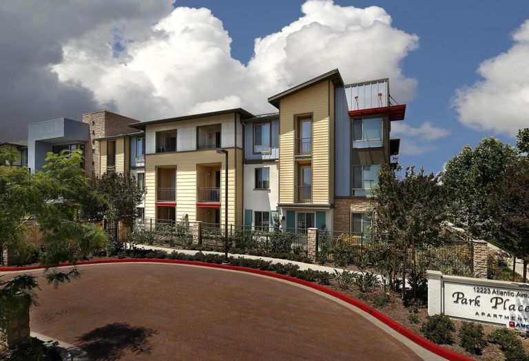 Park Place Apartments in Lynwood, CA, developed by AMCAL Housing