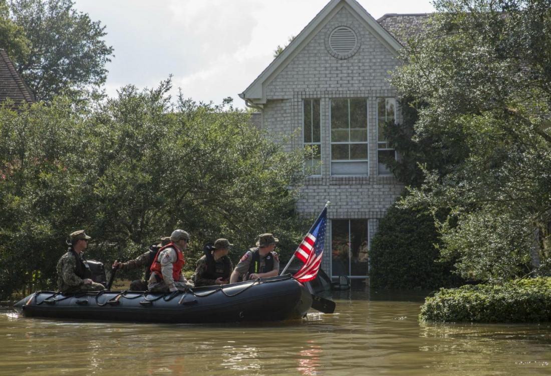 Harvey Rescue During Flooding 