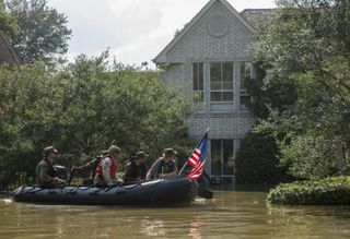 Harvey Rescue During Flooding 