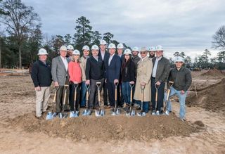 Lake Woodlands Crossing Groundbreaking