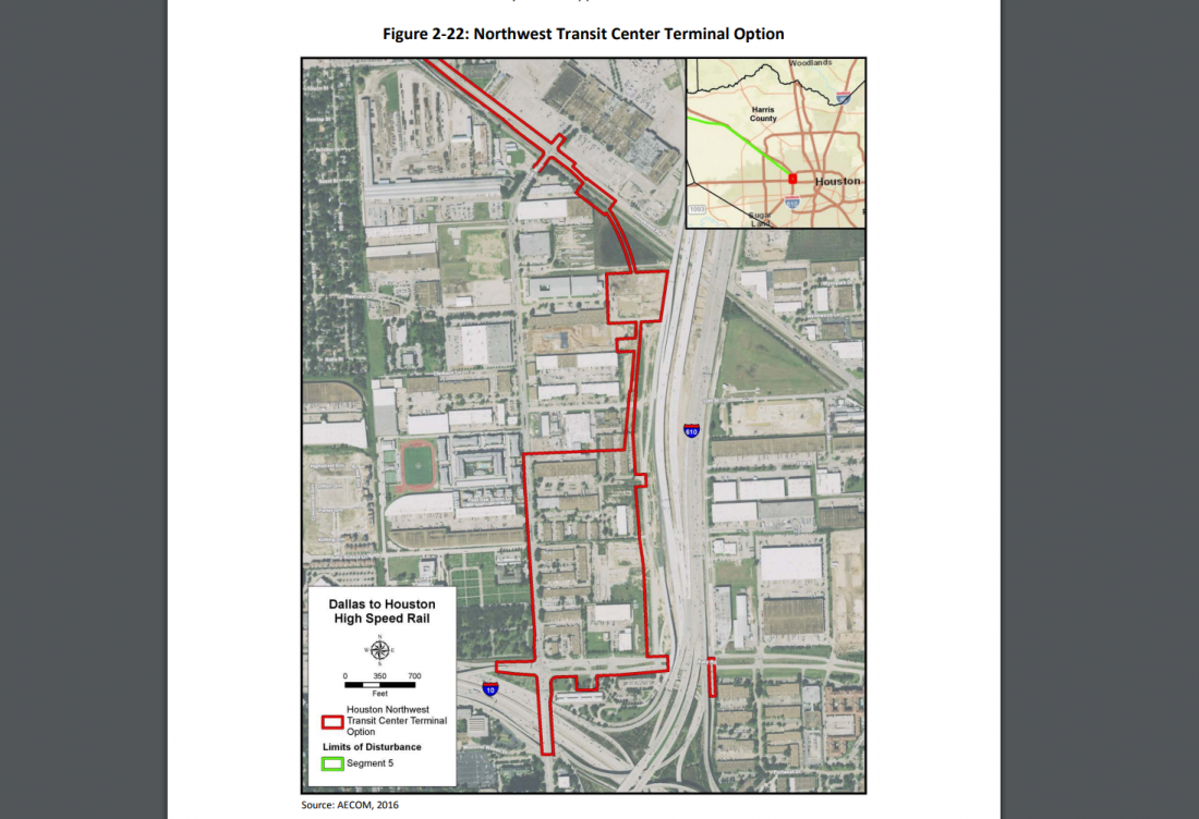 TCRR Houston Northwest Transit Center Terminal Option TCRR Houston Northwest Transit Center Terminal Option