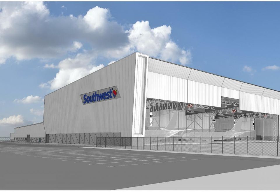 Southwest Hangar at Hobby Airport