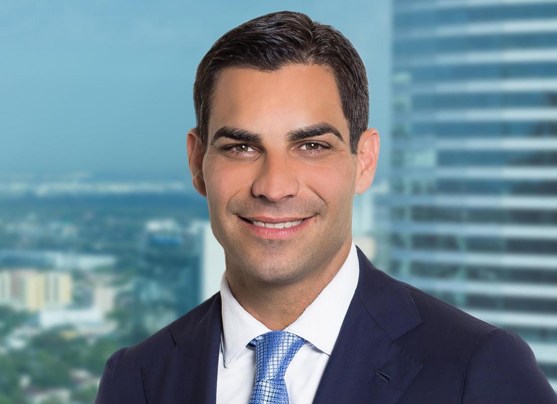 Francis Suarez is a real estate attorney and shoo-in to become the next mayor of Miami. 