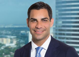 Francis Suarez is a real estate attorney and shoo-in to become the next mayor of Miami. 