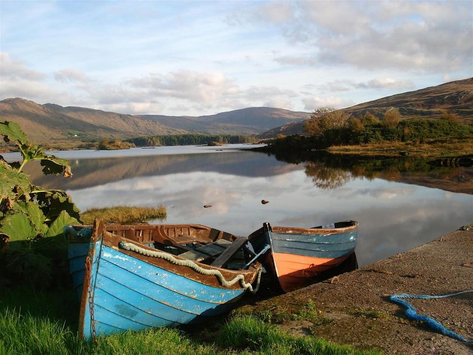 Cloonee Loughs, Beara Peninsula, County Kerry, Ireland