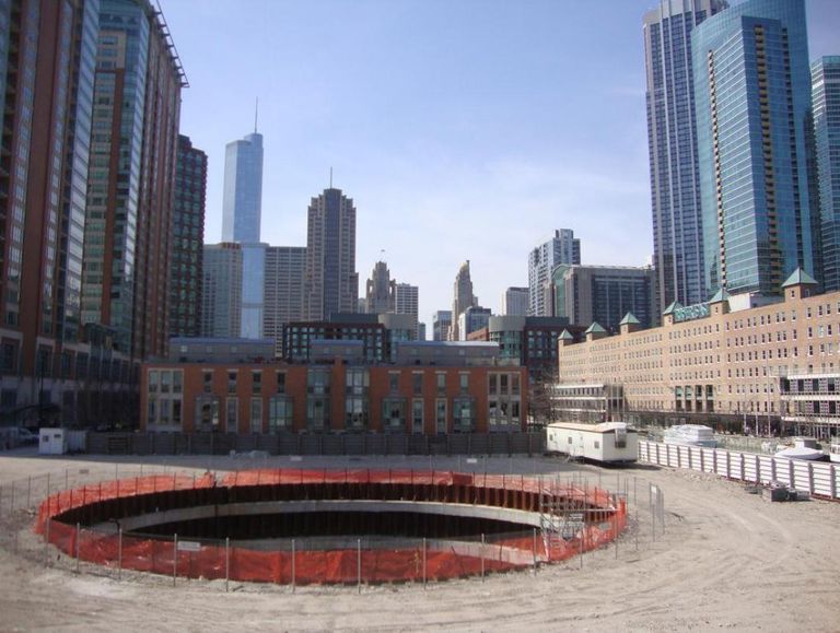 Chicago spire site