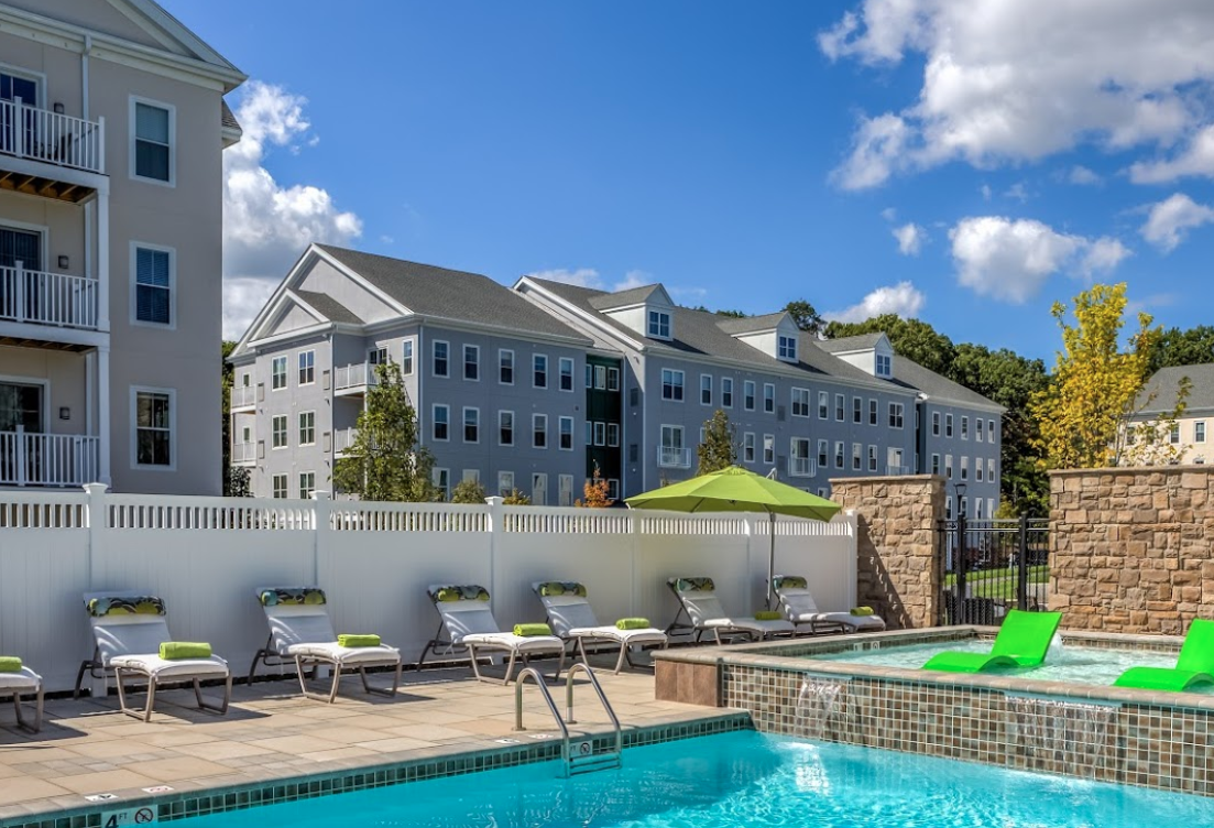 One Upland is a 262-unit multifamily complex in Norwood, Massachusetts.