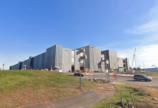 A data center under construction in Ashburn, Virginia