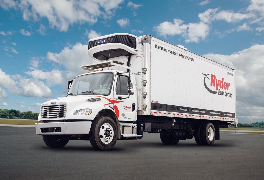 A fridge truck