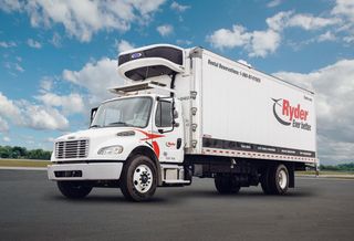 A fridge truck