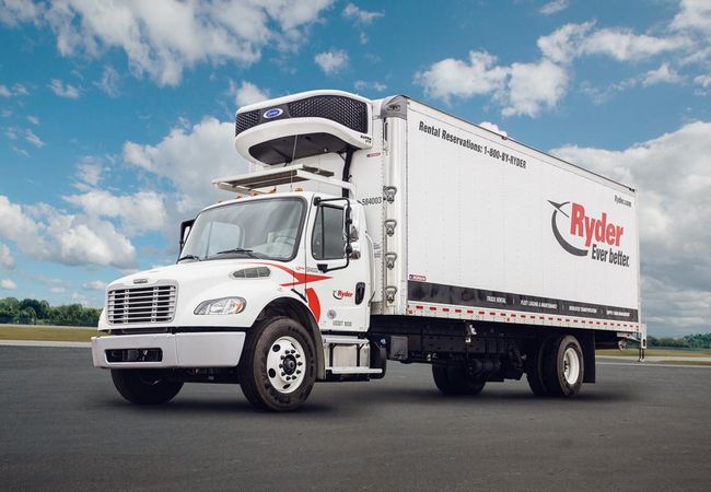 A fridge truck