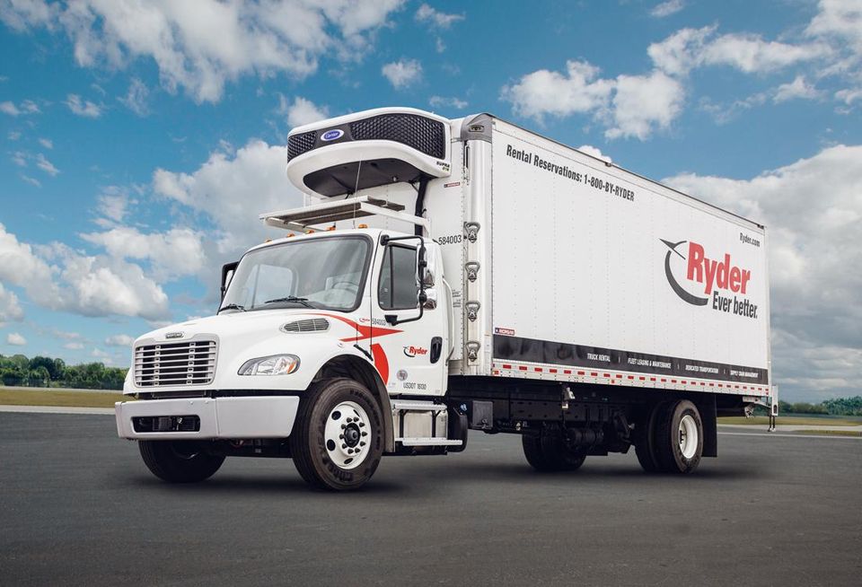 A fridge truck