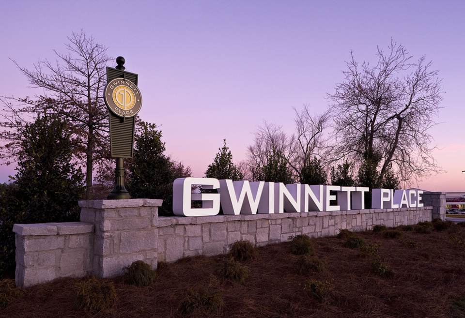 Gwinnett Place Monument Sign