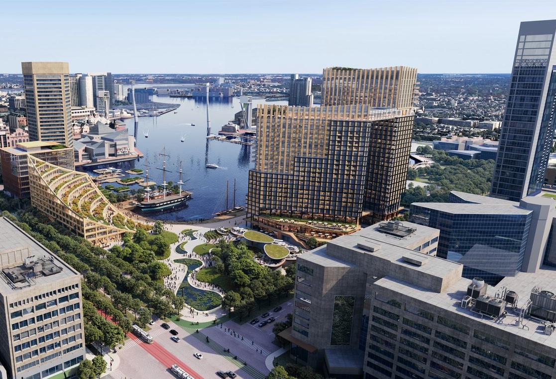 Designs Revealed For $500M Overhaul Of Baltimore's Harborplace