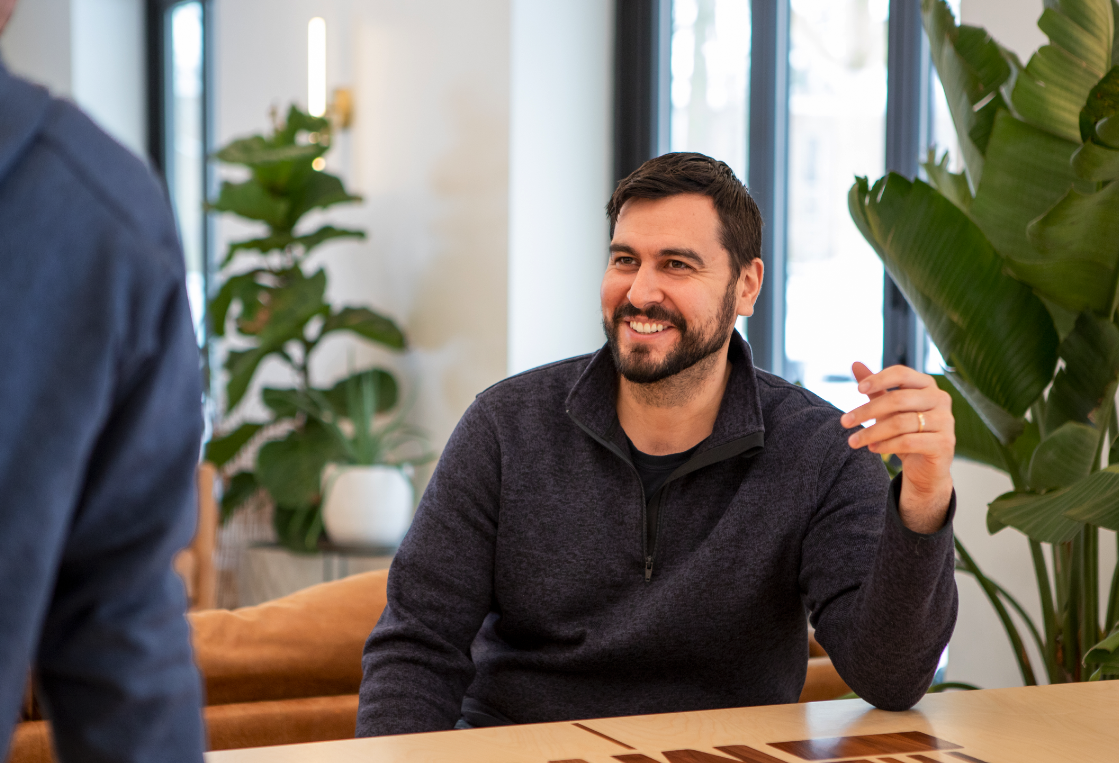 Robert Herrera, founder of Delaware coworking space The Mill.