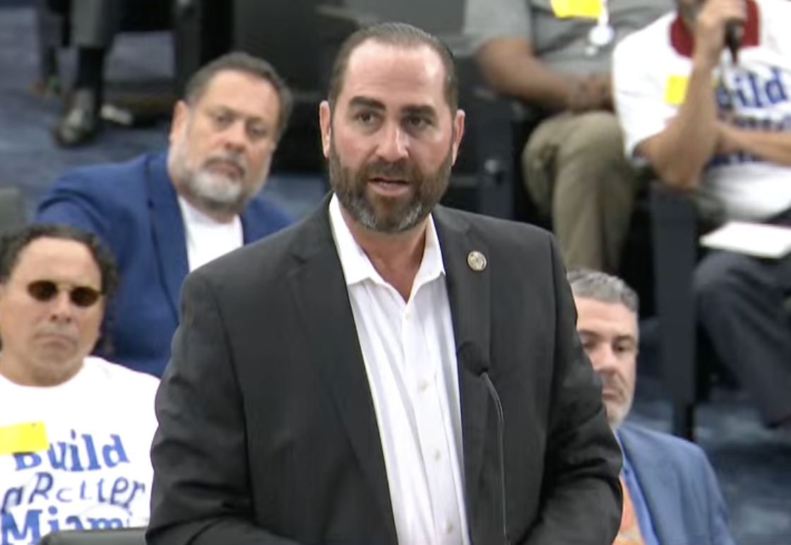 Alex Ballina at MDC Commission meeting 3/11/25