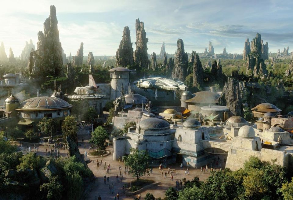 Star Wars: Galaxy’s Edge at Disneyland Park in Anaheim, California.