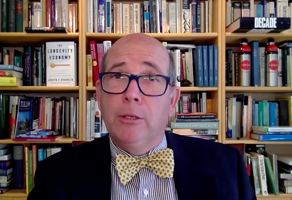 Joseph Coughlin, founder and director of AgeLab at the Massachusetts Institute of Technology on the Walker Webcast.