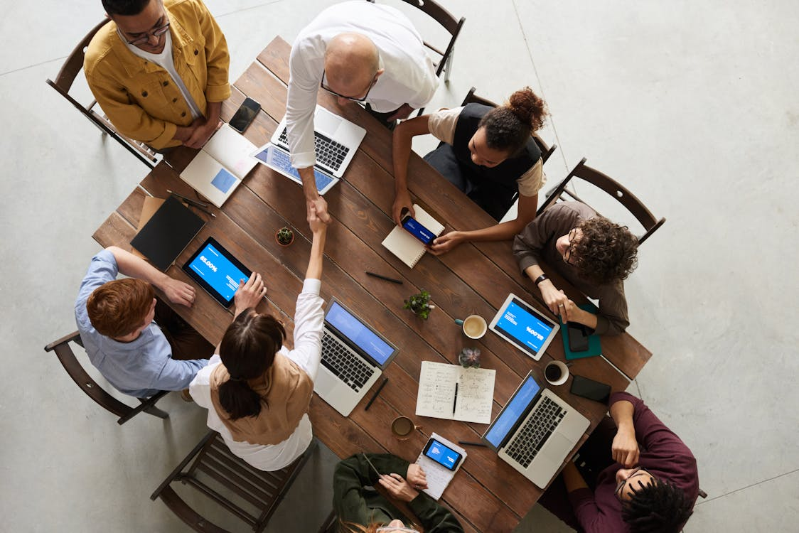 people collaborating on ideas